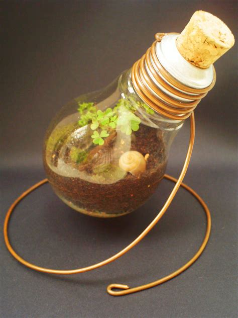 Light Bulb Terrarium more pics by Kosmu on DeviantArt