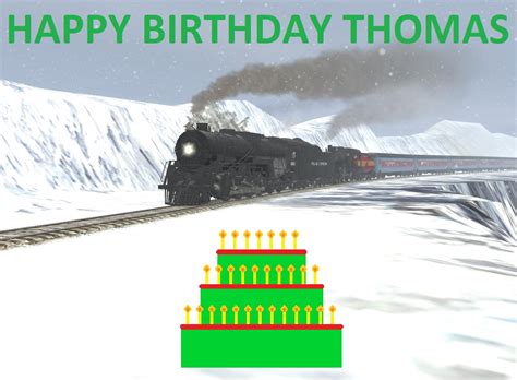 Happy Birthday Thomas by ThomasPokemon97 on DeviantArt