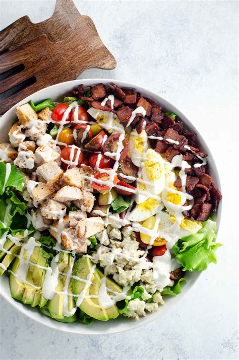 Cobb Salad with Ranch Dressing (Keto & Gluten-Free) | Umami Girl