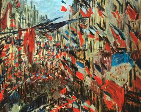 La rue Montorgueil à Paris. Fête du 30 juin 1878 - Promenade en France