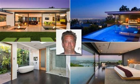 Matthew Perry Is Desperate to Sell His Home in LA and Has Dropped the Price by $ 8 Million - Yve ...