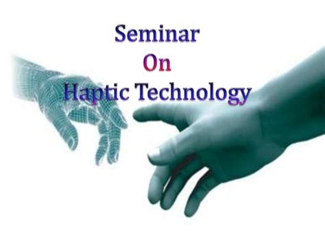 Haptic technology