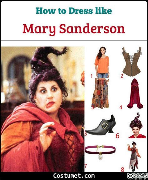 Mary Sanderson (Hocus Pocus) Costume for Cosplay & Halloween | Mary ...