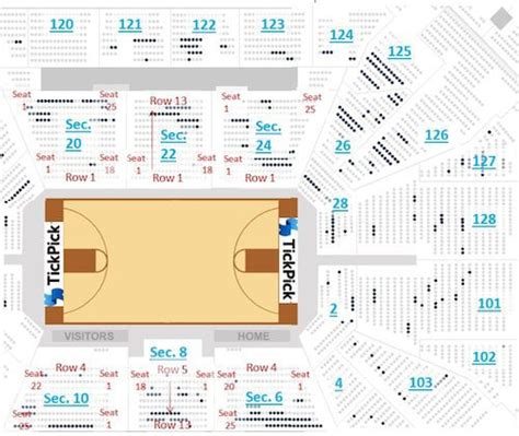 San Antonio Spurs Seating Chart | AT&T Center | TickPick