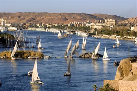 Feluccas on the Nile river in Aswan | Egypt tours, Aswan, Day tours