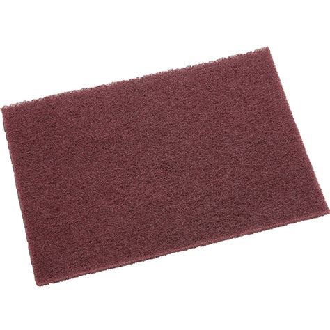 3M 7447+ - Scotch-Brite™ General Purpose Hand Pad - Maroon 7100182554 | Cromwell Tools