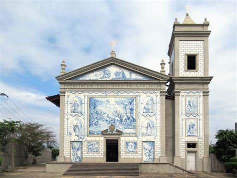 Church of Notre-Dame de Lourdes | Ceramic tiles imported fro… | Flickr