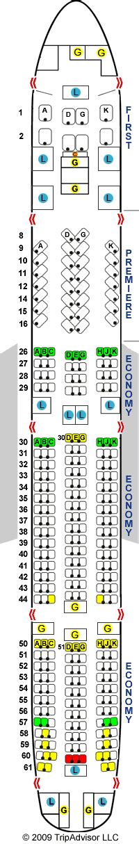 Aircraft Boeing 777 300er Seating Plan Boeing 777 300er Seating Images