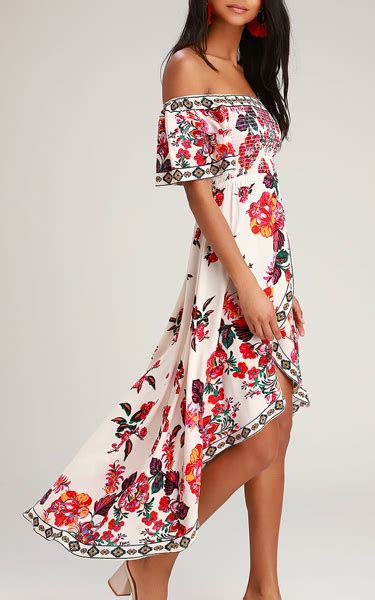 Kayley Green Floral Print Midi Dress - BestFashionHQ.com