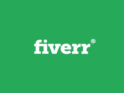 Fiverr Logo Animation Crazy Letters Wooop Bounce