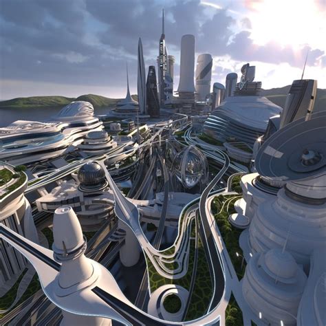 modelo 3d Future City August - TurboSquid 1964020