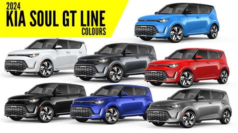 2024 Kia Soul GT Line All Colors | AUTOBICS