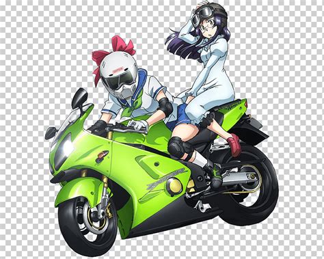 bakuon !! anime moto original video animacion manga, anime, manga, coche, motocicleta png | Klipartz