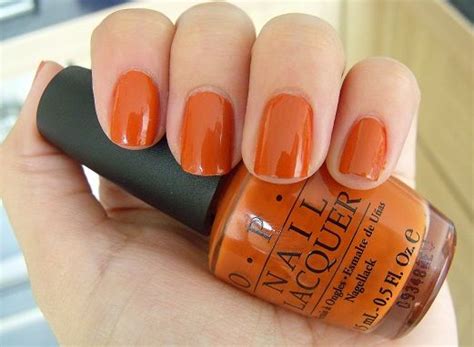 Diamond Solitaire | Opi gel nails, Opi nail colors, Orange nail polish