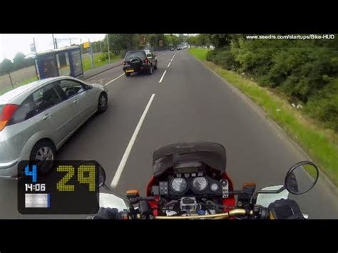 Bike HUD - motorcycle heads-up display investor video - YouTube