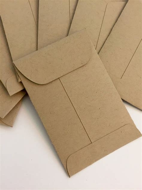 Custom Envelopes Custom Size Envelopes Mini Kraft Envelopes