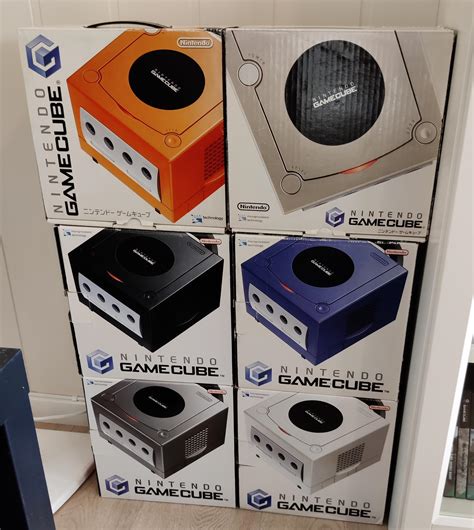 Boxed Gamecube console collection so far! : Gamecube