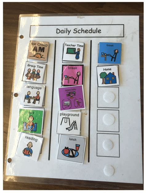 8 Types of Visual Student Schedules - The Autism Helper