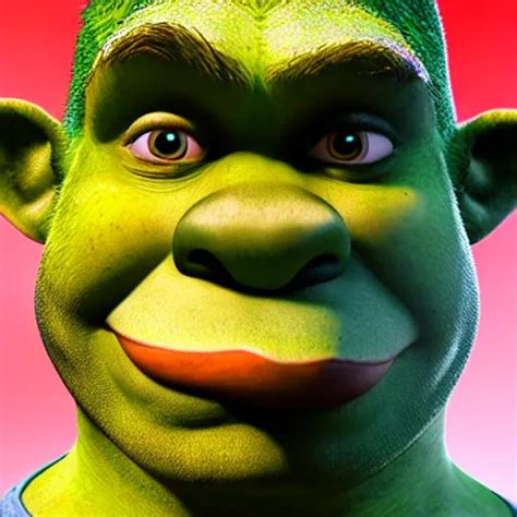 ultra realistic portrait of shrek, 1 0 0 mm, | Stable Diffusion