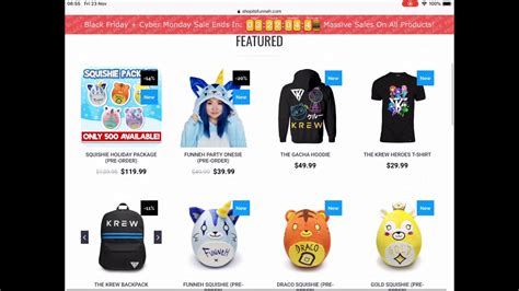 BLACK FRIDAY SALE | ItsFunneh Merch | Not Exactly Everything?! - YouTube