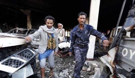 Saudi-led coalition blamed after air strikes kill more than 140 at ...