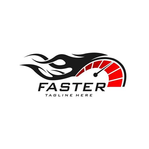 fire speedometer logo vector template illustration 8327742 Vector Art at Vecteezy