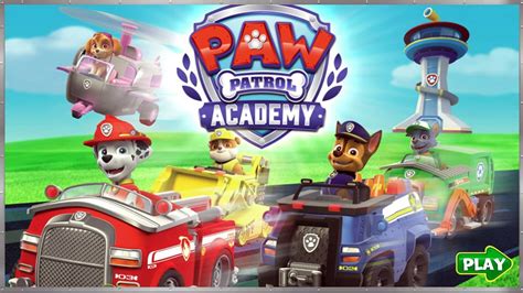 Paw Petrol Academy - Online Kids Game - by NickJr.com - YouTube