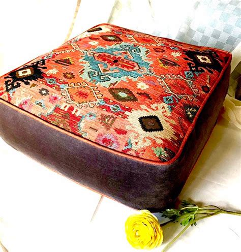 Custom Box Cushion Cover, Zippered Cushion Cover, Window Seat Cover - Etsy