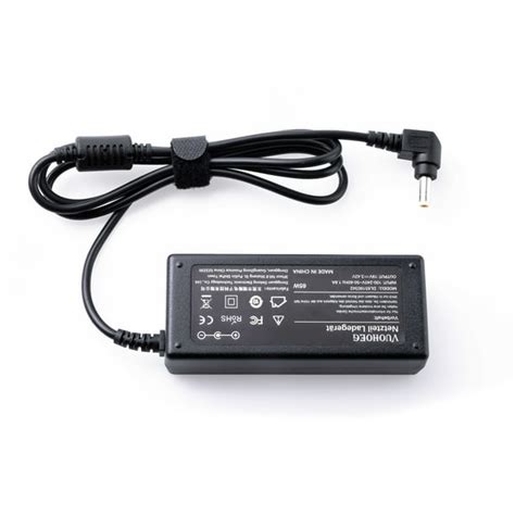 Gateway Laptop Charger 19V Power Supply Adapter 3.42A 65W AC/DC ...