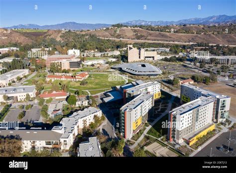 Cal Poly Pomona Campus (California Polytechnic University) aerial view ...