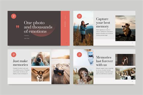 Photography Portfolio PowerPoint Template By Amber Graphics | TheHungryJPEG