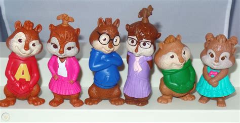 Alvin and the chipmunks the squeakquel McDonald’s toys | Childhood ...