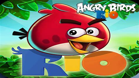 Download Video Game Angry Birds Rio HD Wallpaper