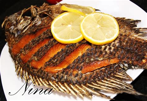 NINA'S RECIPES.....: DEEP FRIED TILAPIA