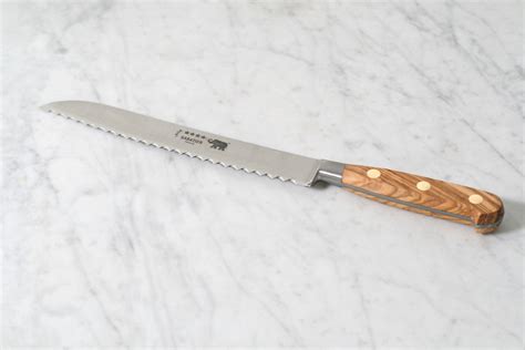 Sabatier Bread Knife with Olivewood Handle — Flotsam and Fork