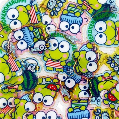 Japan Sanrio Summer T-shirt Sticker - Keroppi | Kawaii Limited