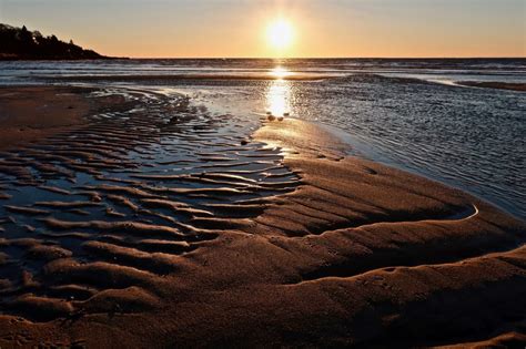 Old Silver Beach Sunset, February 2019 - Slideshow - Cape Cod Wave