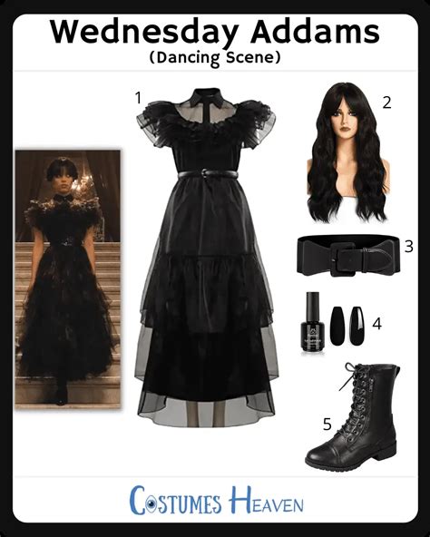 Wednesday Costume For Cosplay & Halloween 2024