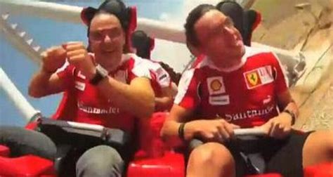 C'était avant dimanche : Massa et Alonso s'éclatent en Formula Rossa