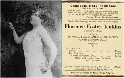 Florence Foster Jenkins: The world's worst singer who sold out Carnegie ...