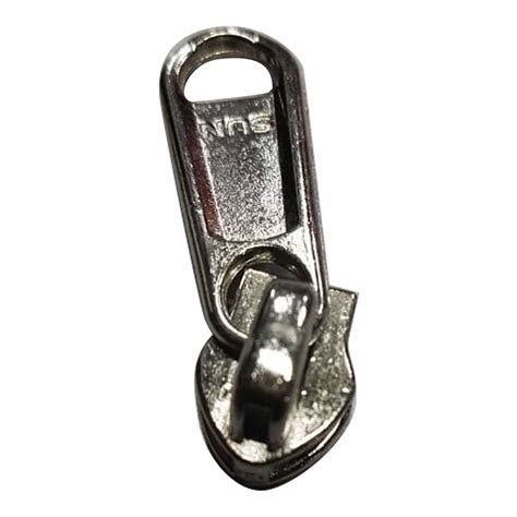 Silver Metal Zipper Slider, Size/Dimension: 3inch at Rs 5/piece in Kolkata