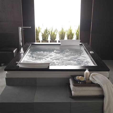 Modern elegance a tub for two | Neat Stuff in 2019 | Jacuzzi bathtub ...