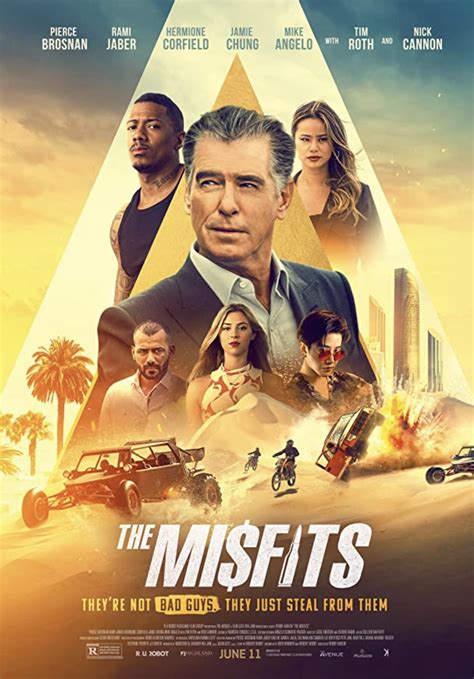 THE MISFITS (2021) Reviews of Renny Harlin's heist thriller with Pierce Brosnan - MOVIES and MANIA