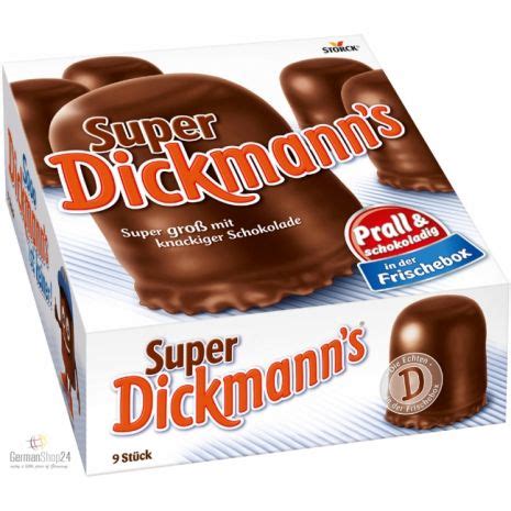 Super Dickmanns 9-Pack | German snacks, Chocolate coating, Big chocolate