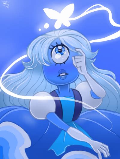 Sapphire - Steven Universe - Fanart by pdcdraws on DeviantArt