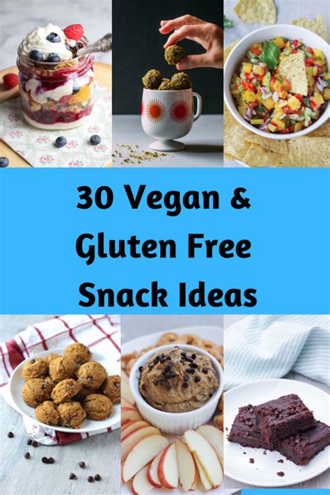 30 Vegan Gluten Free Snacks - Alternative Dish