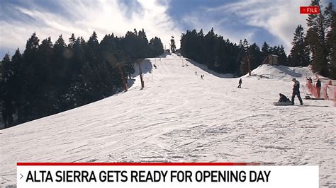 Alta Sierra Ski Resort opens up