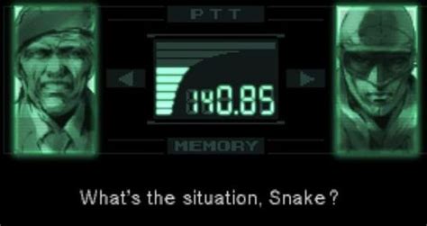 Metal Gear Solid Communication | Metal gear, Metal gear solid, Metal