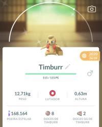 Shiny Timburr - For trade- Pokemon go | ID 207940713 | PlayerAuctions