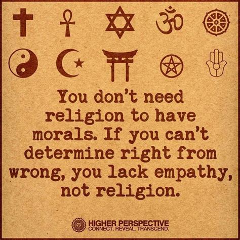 Morality vs. Religion | Morals, Religion vs spirituality, Religion